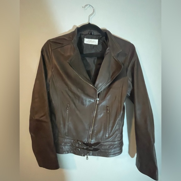 Italian leather jacket - Picture 2 of 7